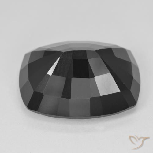 Tormalina Schorl naturale da 25.40 ct, Cuscino, Opaco