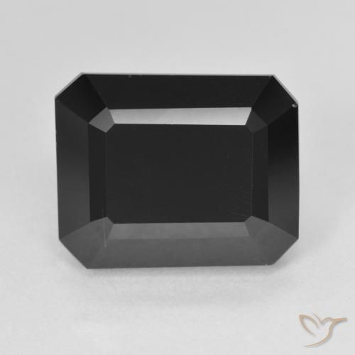 Tormalina Schorl naturale da 9.00 ct, Ottagonale / Taglio smeraldo, Opaco