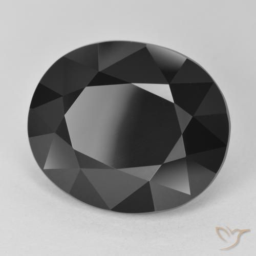 Tormalina Schorl naturale da 16.98 ct, Ovale, Opaco