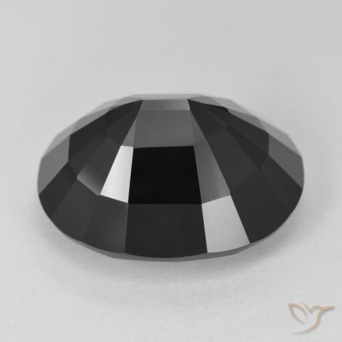 Tormalina Schorl naturale da 16.98 ct, Ovale, Opaco