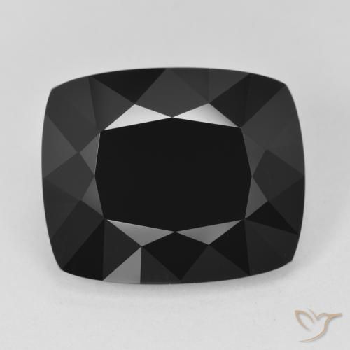 16.37ct Naturale Schorl Tormalina, Cuscino, Opaco