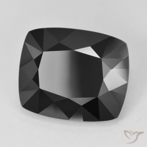 Tormalina Schorl naturale da 16.37 ct, Cuscino, Opaco