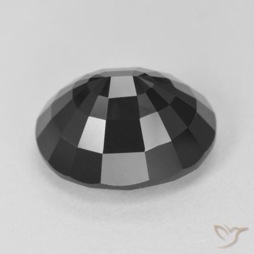 Tormalina Schorl naturale da 8.56 ct, Ovale, Opaco