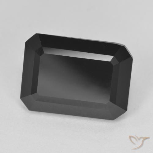 Tormalina Schorl naturale da 8.59 ct, Ottagonale / Taglio smeraldo, Opaco