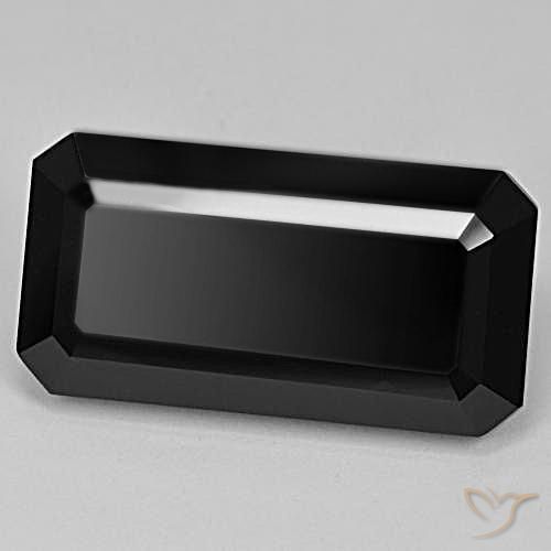 Tormalina Schorl naturale da 38.28 ct, Ottagonale / Taglio smeraldo, Opaco