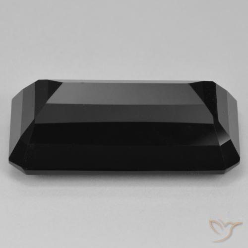 Tormalina Schorl naturale da 38.28 ct, Ottagonale / Taglio smeraldo, Opaco