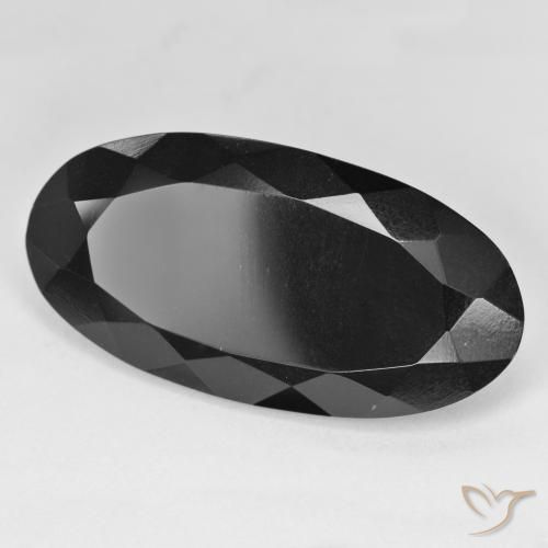 Tormalina Schorl naturale da 28.01 ct, Ovale, Opaco