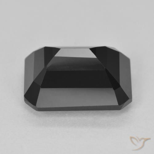 Tormalina Schorl naturale da 7.55 ct, Ottagonale / Taglio smeraldo, Opaco