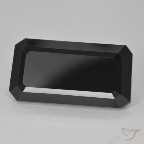 Tormalina Schorl naturale da 15.04 ct, Ottagonale / Taglio smeraldo, Opaco