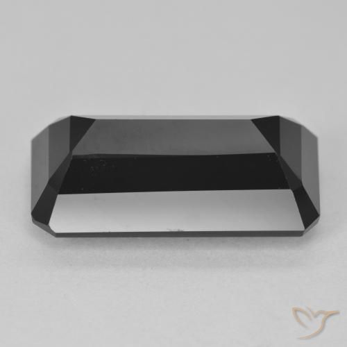 Tormalina Schorl naturale da 15.04 ct, Ottagonale / Taglio smeraldo, Opaco