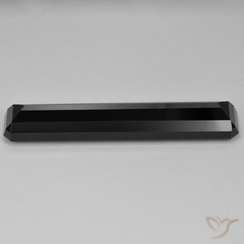 Tormalina Schorl naturale da 27.92 ct, Ottagonale / Taglio smeraldo, Opaco