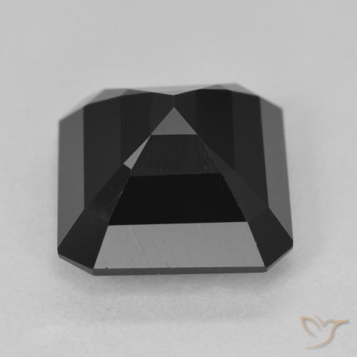 Tormalina Schorl naturale da 7.69 ct, Ottagonale / Taglio smeraldo, Opaco