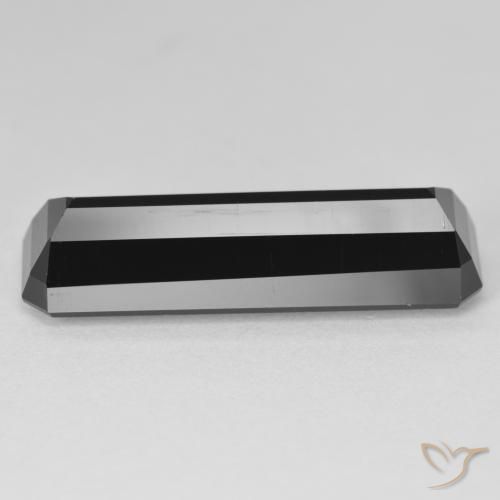 Tormalina Schorl naturale da 11.81 ct, Ottagonale / Taglio smeraldo, Opaco