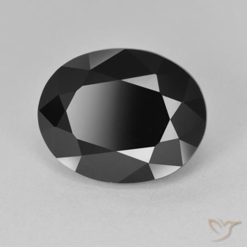 Tormalina Schorl naturale da 8.47 ct, Ovale, Opaco