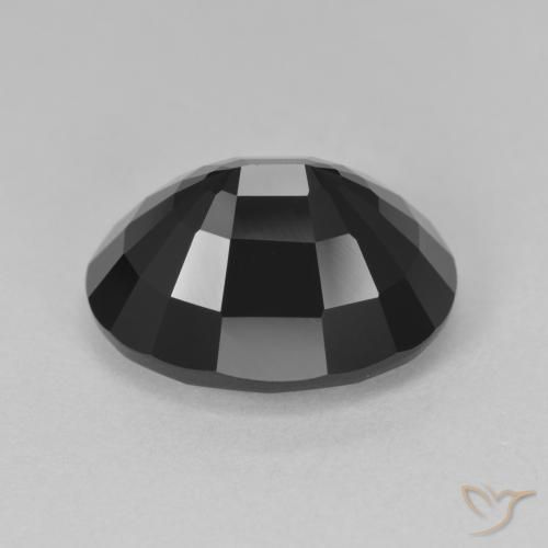 Tormalina Schorl naturale da 8.47 ct, Ovale, Opaco