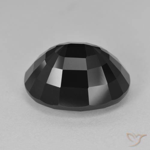 Tormalina Schorl naturale da 13.06 ct, Ovale, Opaco