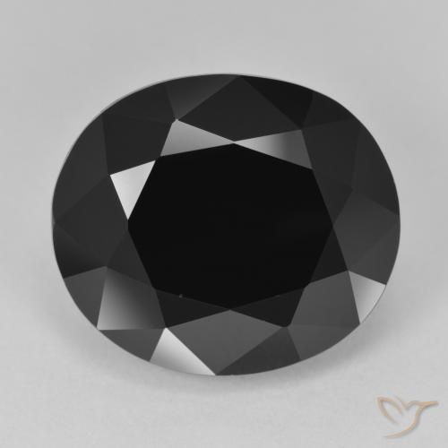 Tormalina Schorl naturale da 16.89 ct, Ovale, Opaco