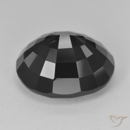 Tormalina Schorl naturale da 16.89 ct, Ovale, Opaco