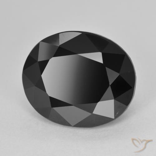 Tormalina Schorl naturale da 10.39 ct, Ovale, Opaco