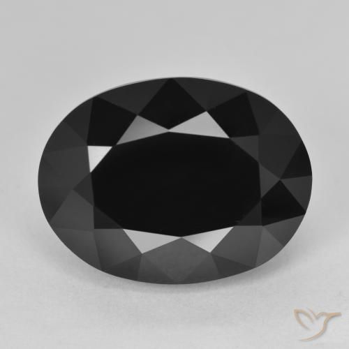 17.65ct Naturale Schorl Tormalina, Ovale, Opaco