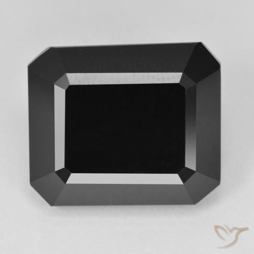 Tormalina Schorl naturale da 17.58 ct, Ottagonale / Taglio smeraldo, Opaco