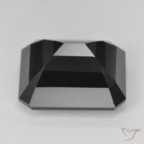 Tormalina Schorl naturale da 17.58 ct, Ottagonale / Taglio smeraldo, Opaco