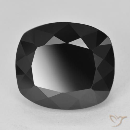 15.06ct Naturale Schorl Tormalina, Cuscino, Opaco