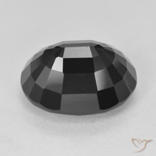 Tormalina Schorl naturale da 10.32 ct, Ovale, Opaco