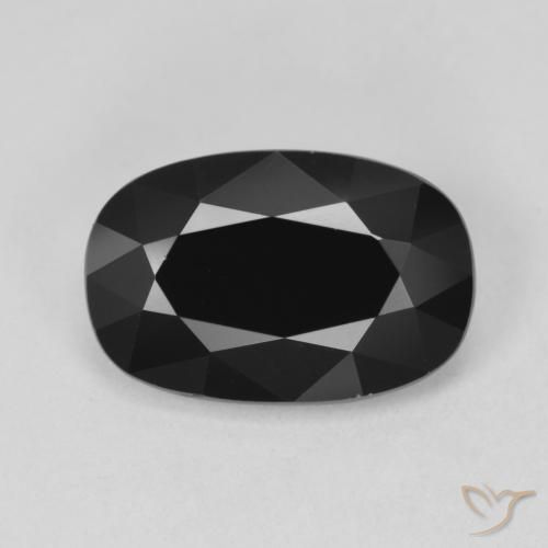 5.22ct Naturale Schorl Tormalina, Ovale, Opaco