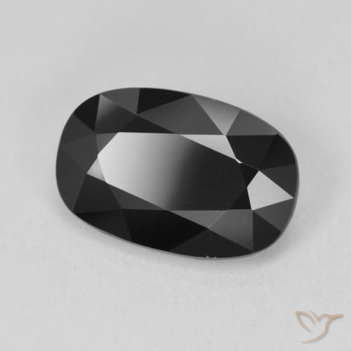 Tormalina Schorl naturale da 5.22 ct, Ovale, Opaco