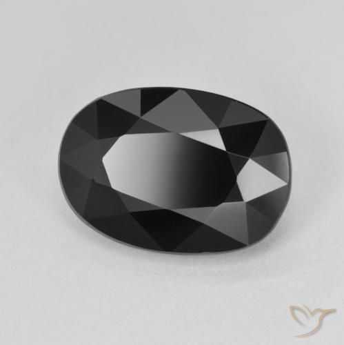 Tormalina Schorl naturale da 6.96 ct, Ovale, Opaco