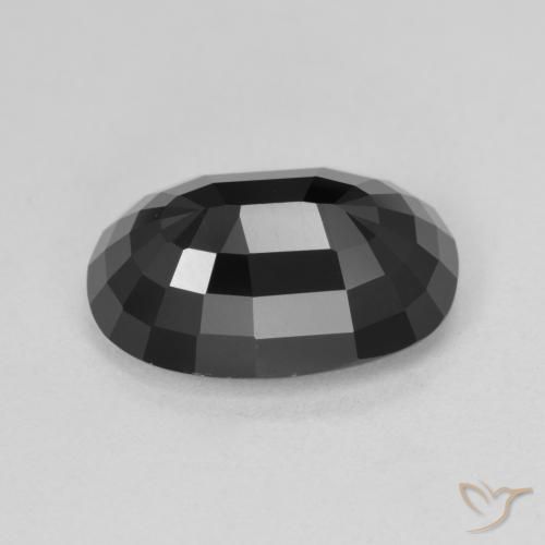 Tormalina Schorl naturale da 6.96 ct, Ovale, Opaco