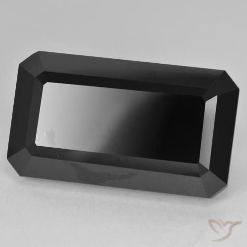 Tormalina Schorl naturale da 37.58 ct, Ottagonale / Taglio smeraldo, Opaco