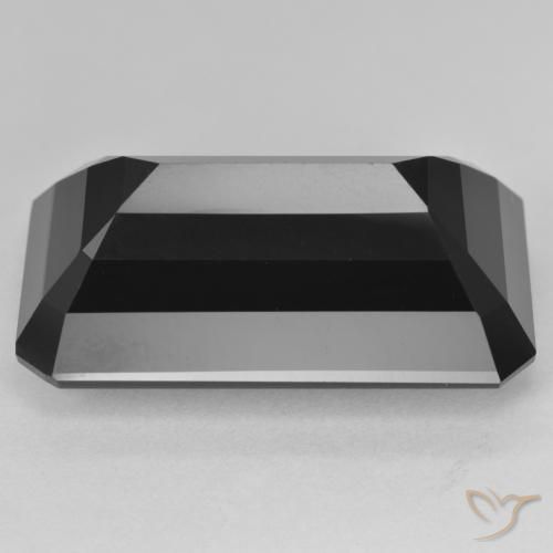 Tormalina Schorl naturale da 37.58 ct, Ottagonale / Taglio smeraldo, Opaco