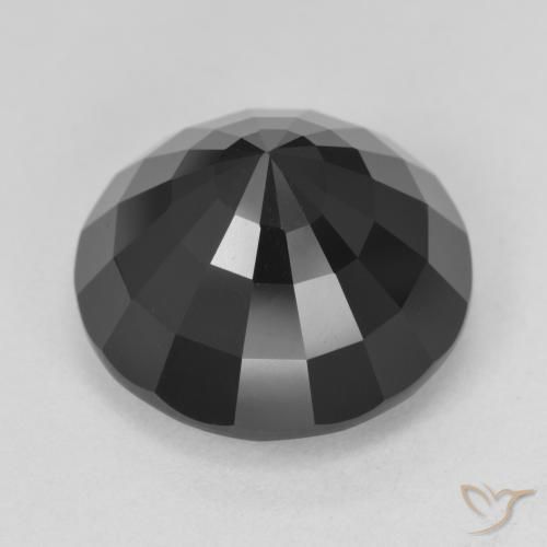 Tormalina Schorl naturale da 14.57 ct, Rotondo, Opaco