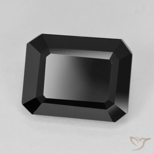 Tormalina Schorl naturale da 9.55 ct, Ottagonale / Taglio smeraldo, Opaco