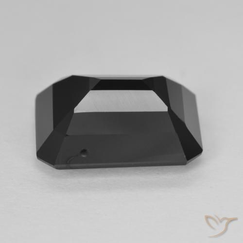 Tormalina Schorl naturale da 9.55 ct, Ottagonale / Taglio smeraldo, Opaco