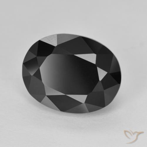 Tormalina Schorl naturale da 7.19 ct, Ovale, Opaco