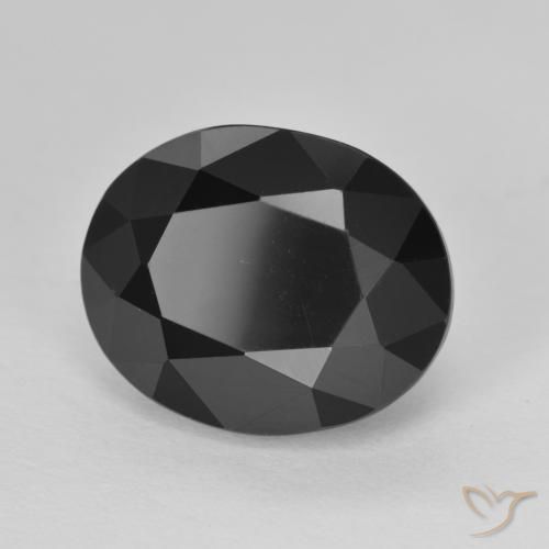 Tormalina Schorl naturale da 7.44 ct, Ovale, Opaco