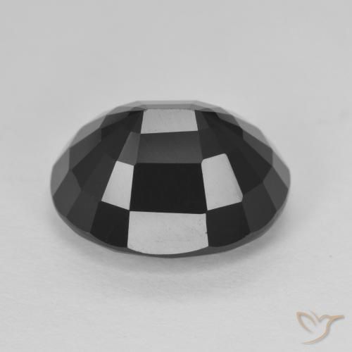 Tormalina Schorl naturale da 7.44 ct, Ovale, Opaco