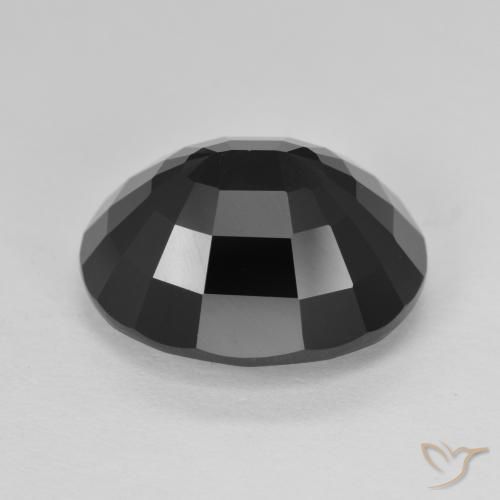 Tormalina Schorl naturale da 11.55 ct, Ovale, Opaco