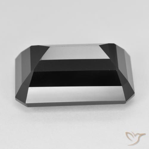 Tormalina Schorl naturale da 23.09 ct, Ottagonale / Taglio smeraldo, Opaco