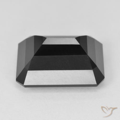 Tormalina Schorl naturale da 10.69 ct, Ottagonale / Taglio smeraldo, Opaco