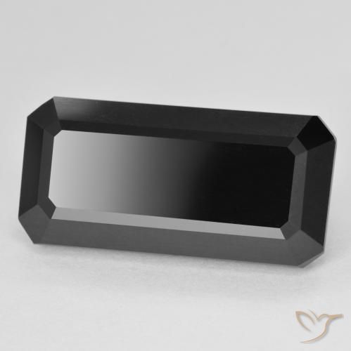 Tormalina Schorl naturale da 13.63 ct, Ottagonale / Taglio smeraldo, Opaco