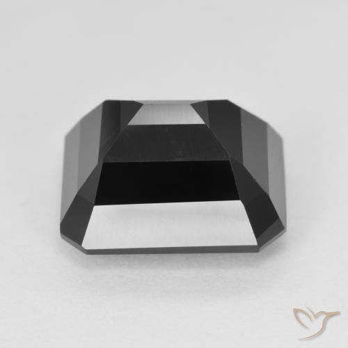 Tormalina Schorl naturale da 9.17 ct, Ottagonale / Taglio smeraldo, Opaco
