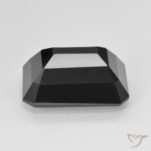 Tormalina Schorl naturale da 8.93 ct, Ottagonale / Taglio smeraldo, Opaco