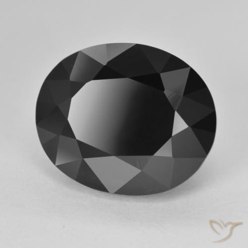 Tormalina Schorl naturale da 14.00 ct, Ovale, Opaco