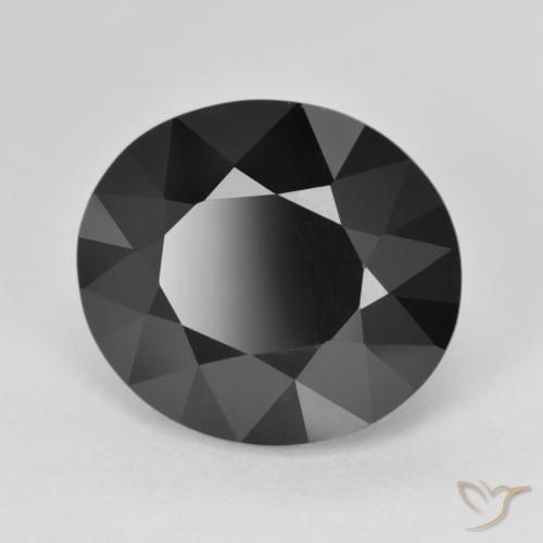 Tormalina Schorl naturale da 11.27 ct, Ovale, Opaco