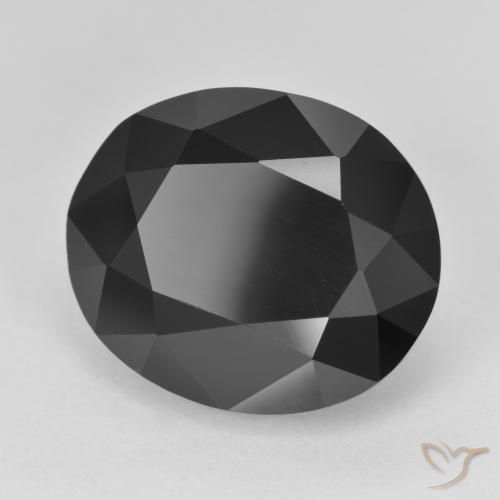 Tormalina Schorl naturale da 15.33 ct, Ovale, Opaco