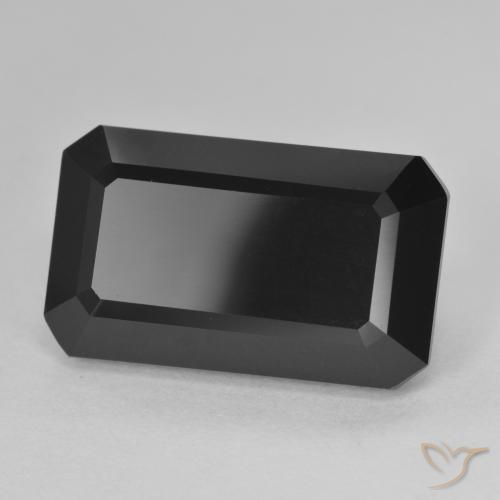 Tormalina Schorl naturale da 14.62 ct, Ottagonale / Taglio smeraldo, Opaco